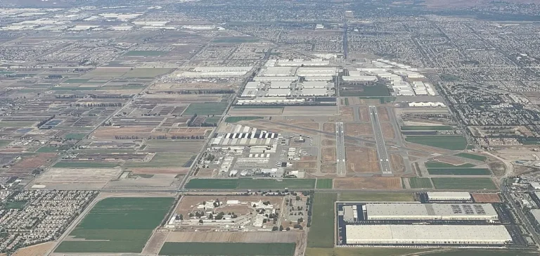 Chino Chino Airport Aerial View