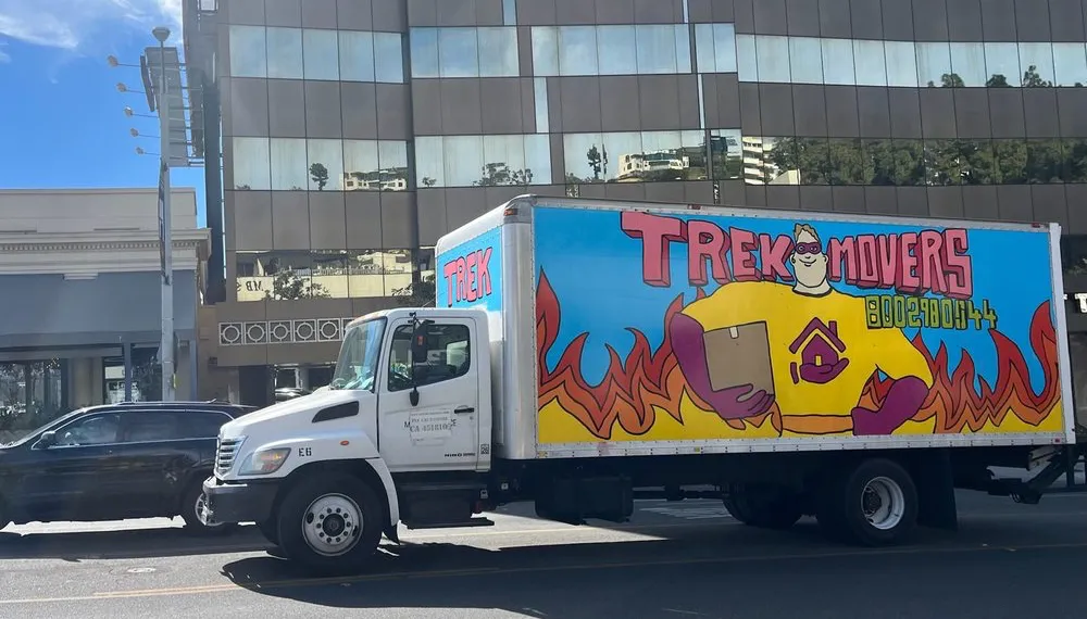 Final items being loaded before departure, TrekMovers