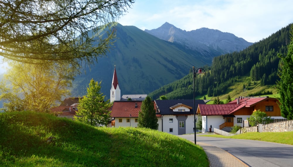 Moving to Small Towns Is the Next Big Thing in Post-Pandemic World colorful sunny morning in the small town of berwan 2021 08 26 18 28 18 utc