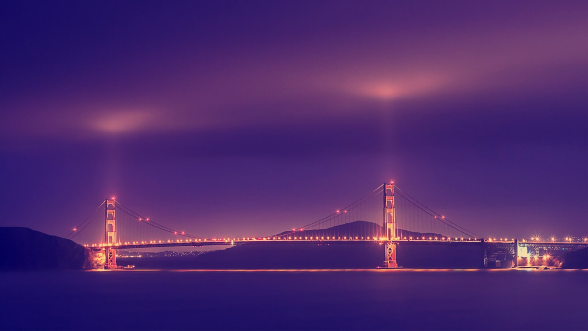 San Francisco in night.
